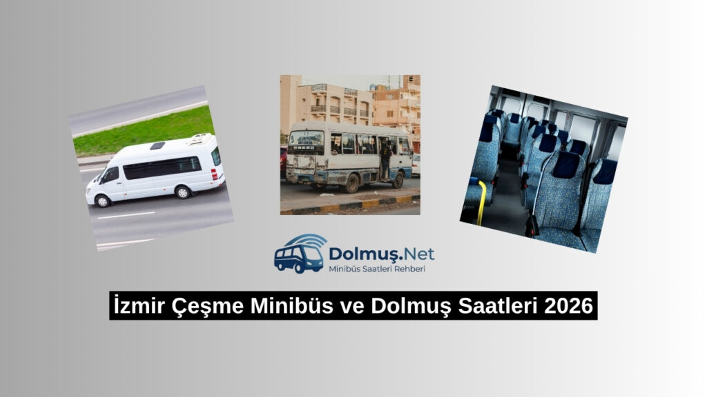 İzmir Çeşme Minibüs
