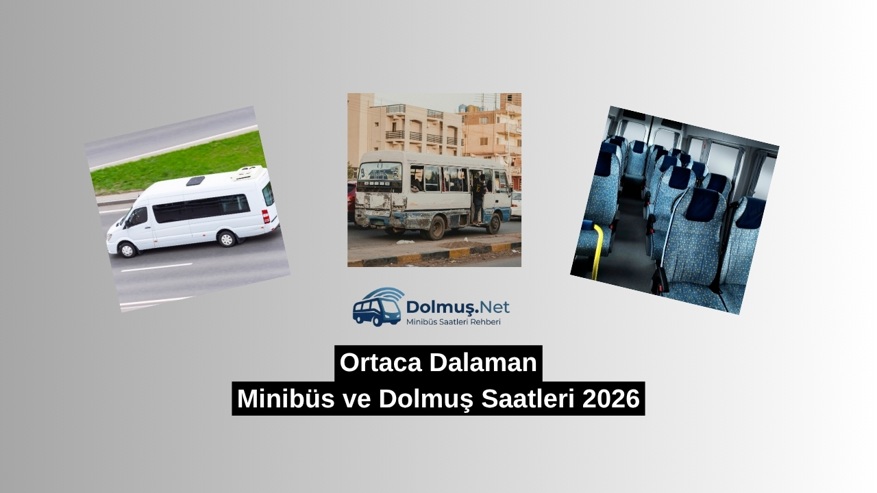 Ortaca Dalaman Dolmuş